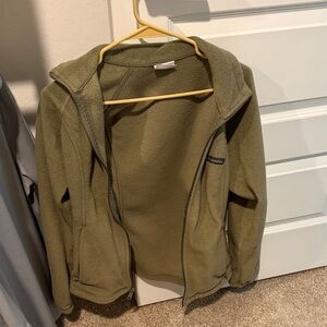 Columbia Sage Green Fleece Jacket